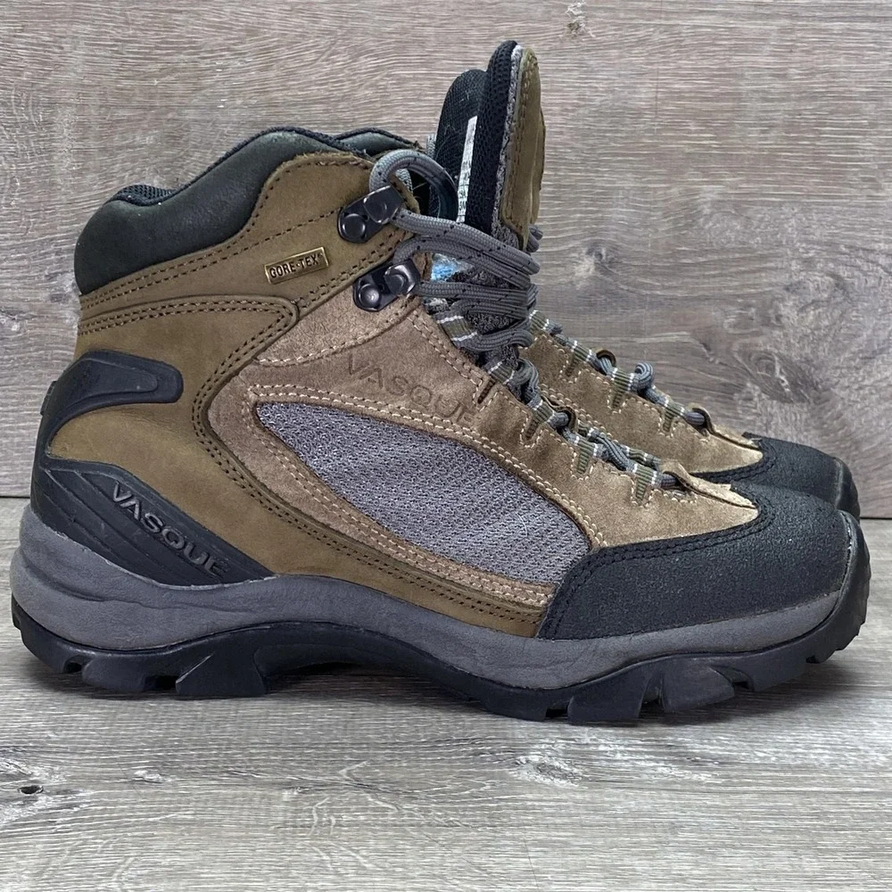Vasque Boots Mens‎ Size 10 Brown Leather Gore-Tex Waterproof Ankle Hiking Trail